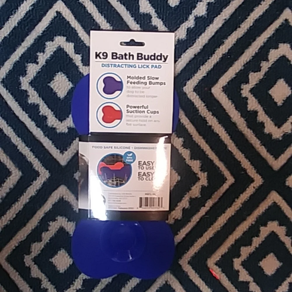 K9 Bath Buddy distracting lick pad